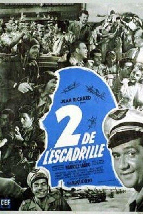 Deux de l'escadrille 1953 official movie poster