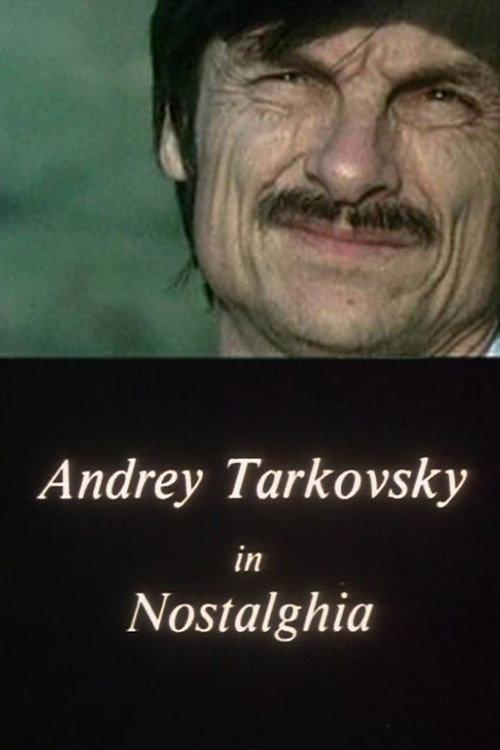Andrey Tarkovsky in Nostalghia 1984 official movie poster