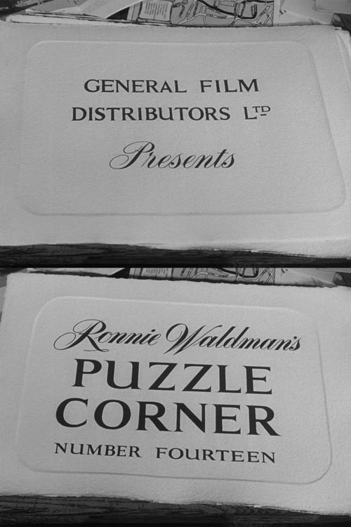 Puzzle Corner Number Fourteen 1954 official movie poster