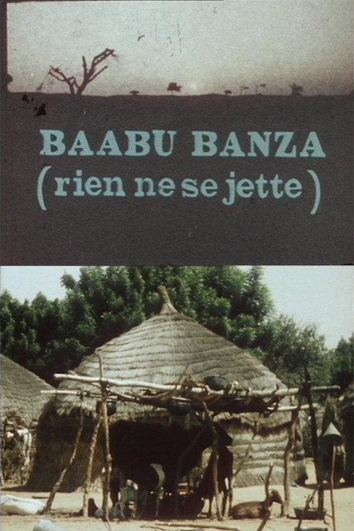 Baabu Banza (nothing gets thrown away) 1985 official movie poster