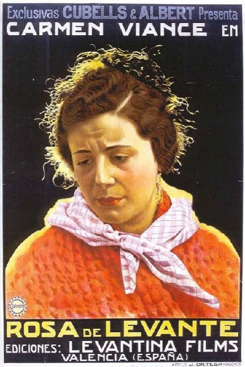 Rosa de Levante 1926 official movie poster