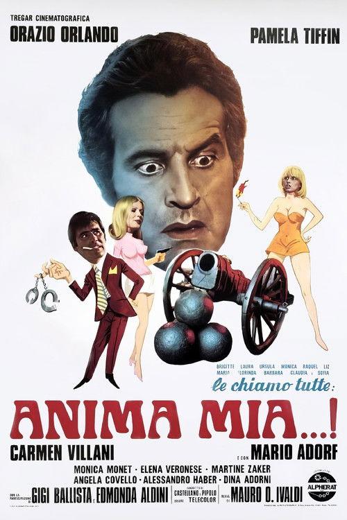 Anima mia 1974 official movie poster
