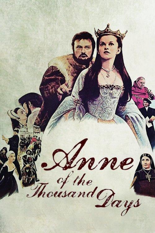 Anne of the Thousand Days 1969 official movie poster