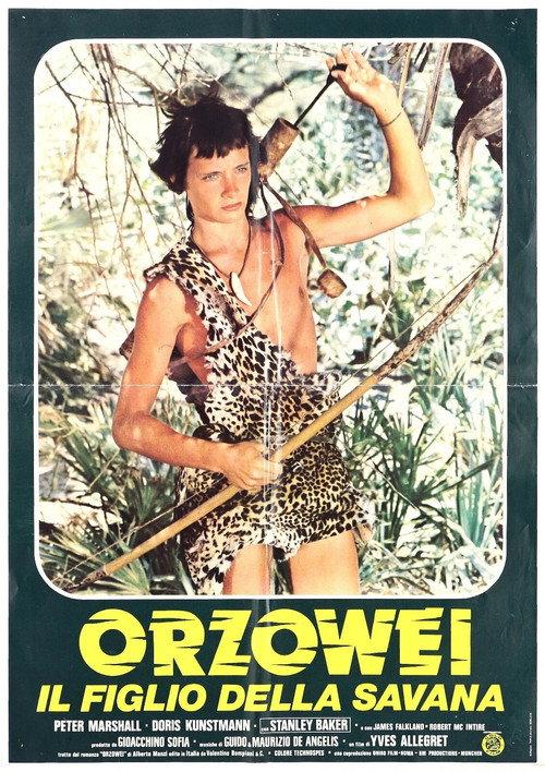 Orzowei - Il figlio della savana 1976 official movie poster