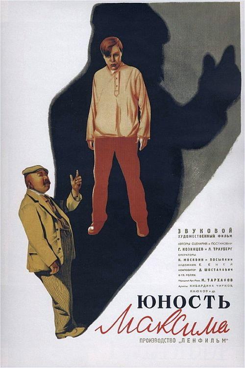 The Youth of Maxim 1935 official movie poster