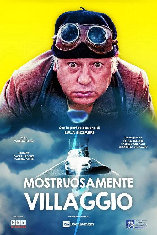 Mostruosamente Villaggio 2024 official movie poster