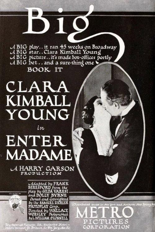Enter Madame 1922 official movie poster