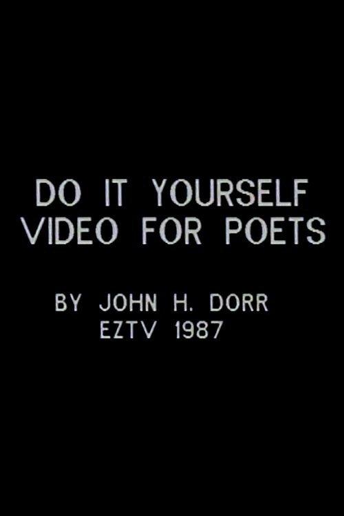 Do It Yourself Video for Poets 1987 official movie poster