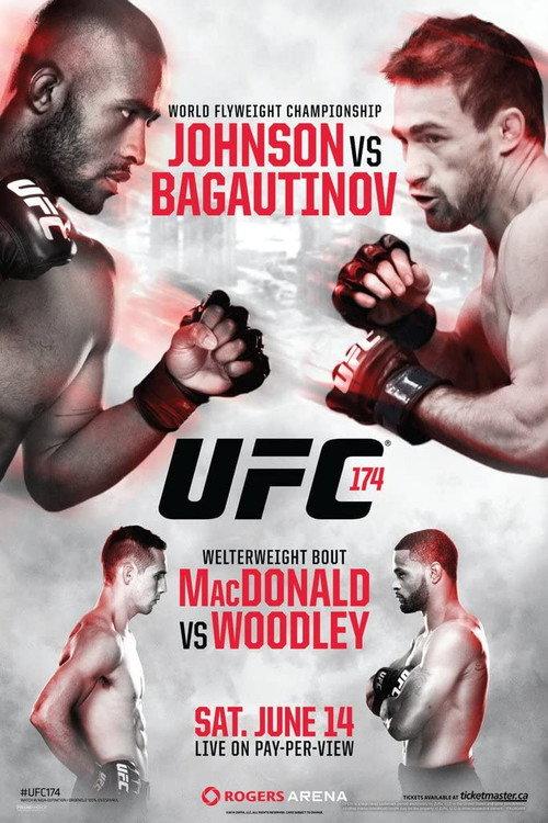 UFC 174: Johnson vs. Bagautinov 2014 official movie poster