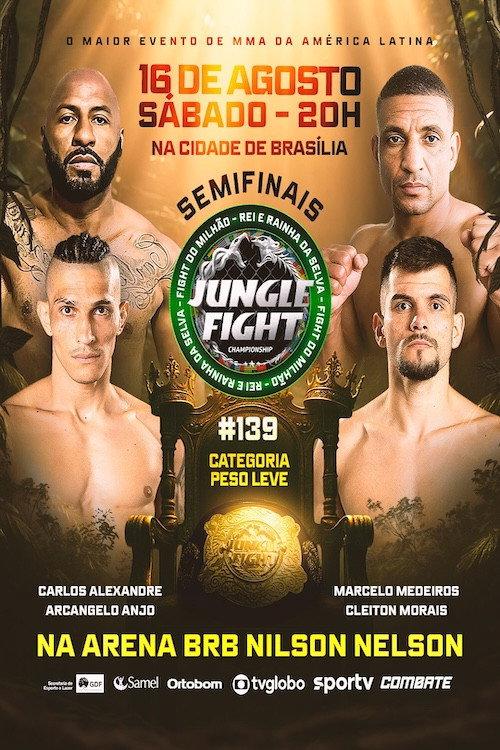 Jungle Fight 139: Fight of the Million Semifinals 2025 official movie poster