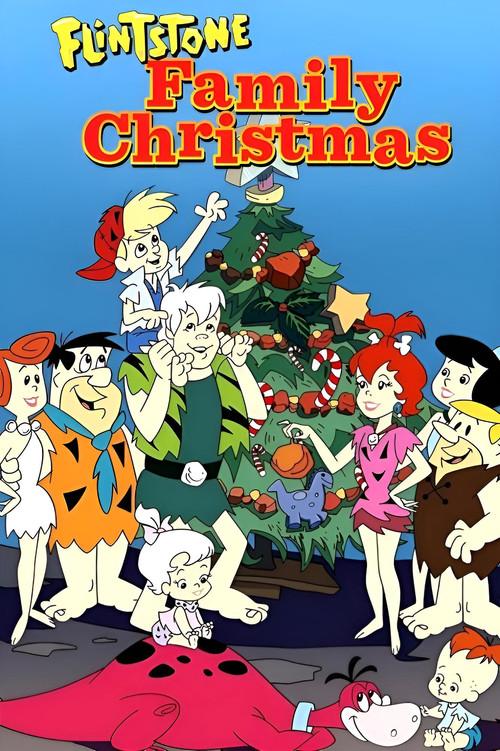 Flintstone Family Christmas 1993 official movie poster