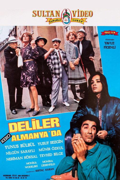 Deliler Almanya'da 1980 official movie poster