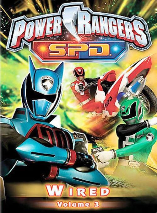 Power Rangers S.P.D.: Wired 2005 official movie poster
