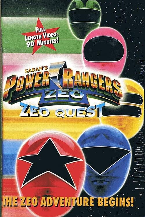 Power Rangers Zeo: Zeo Quest 1996 official movie poster