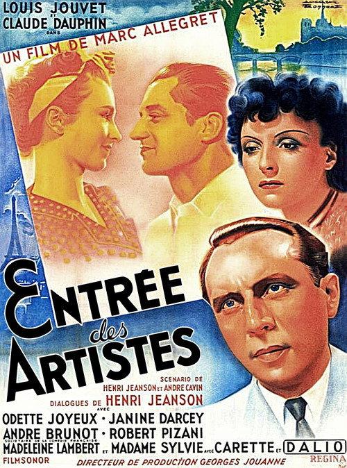 The Curtain Rises 1938 official movie poster