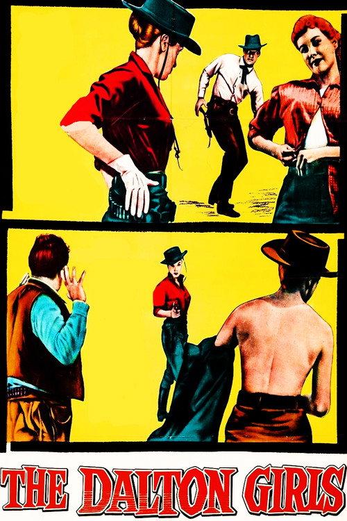 The Dalton Girls 1957 official movie poster