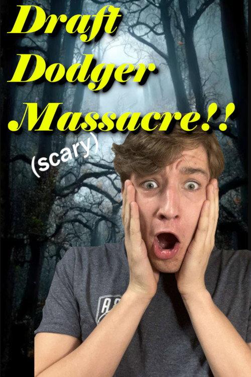 Draft Dodger Massacre 2024 official movie poster