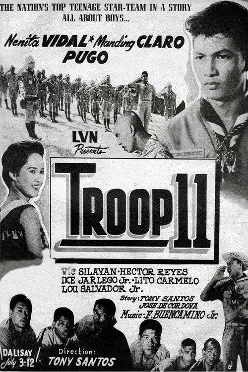 Troop 11 1957 official movie poster