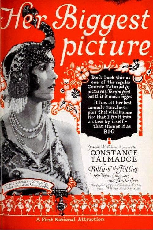 Polly of the Follies 1922 official movie poster