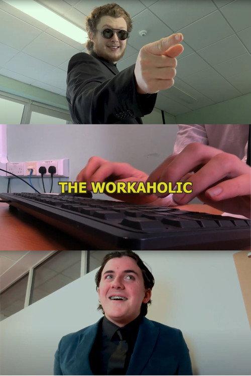 The Workaholic 2025 official movie poster