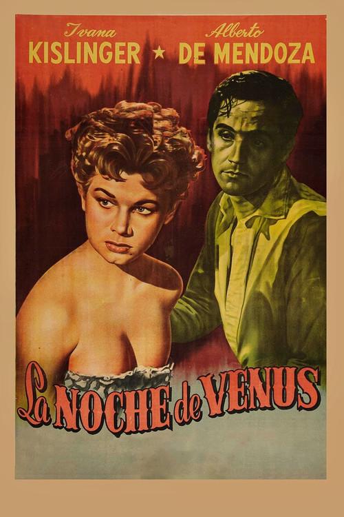 La noche de Venus 1955 official movie poster