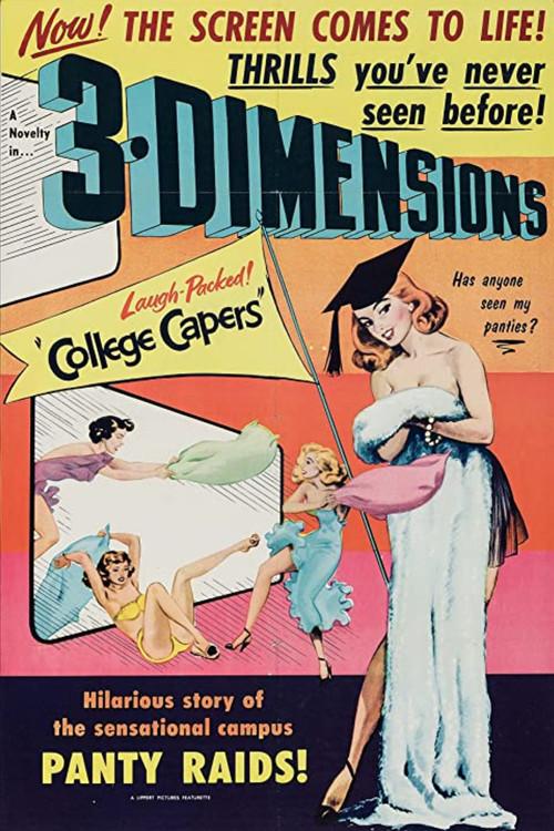 College Capers 1953 official movie poster