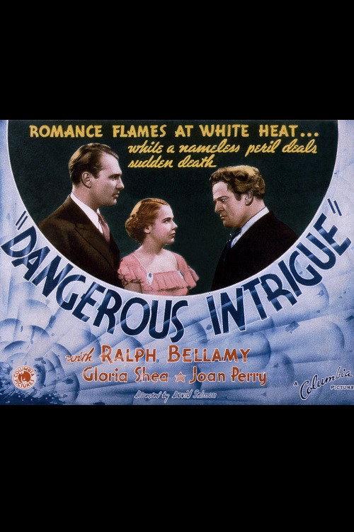 Dangerous Intrigue 1936 official movie poster