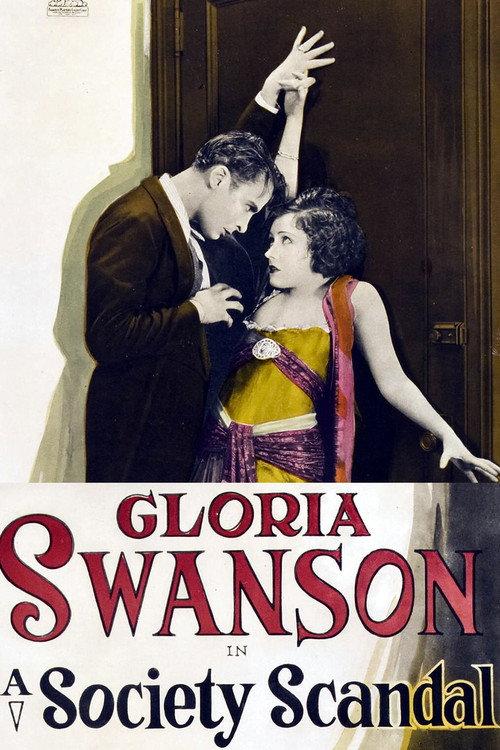 A Society Scandal 1924 official movie poster
