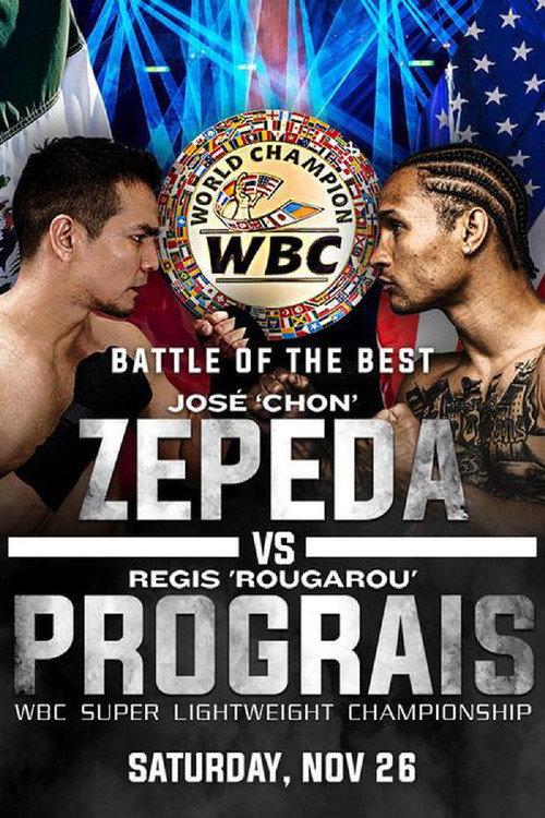 Jose Zepeda vs. Regis Prograis 2022 official movie poster