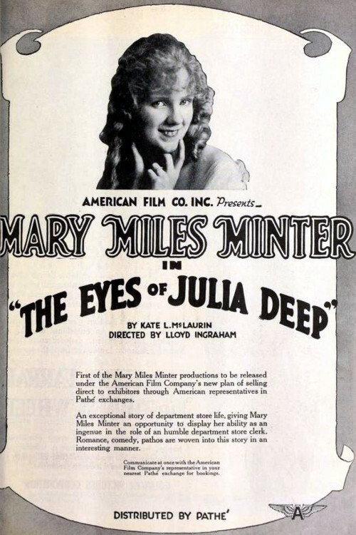 The Eyes of Julia Deep 1918 official movie poster