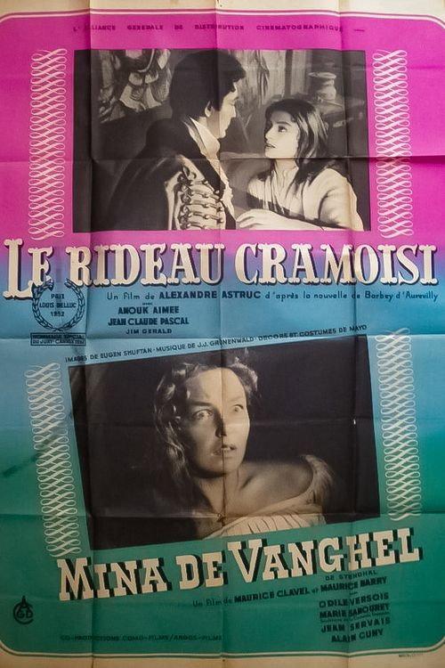 Mina de Vanghel 1953 official movie poster