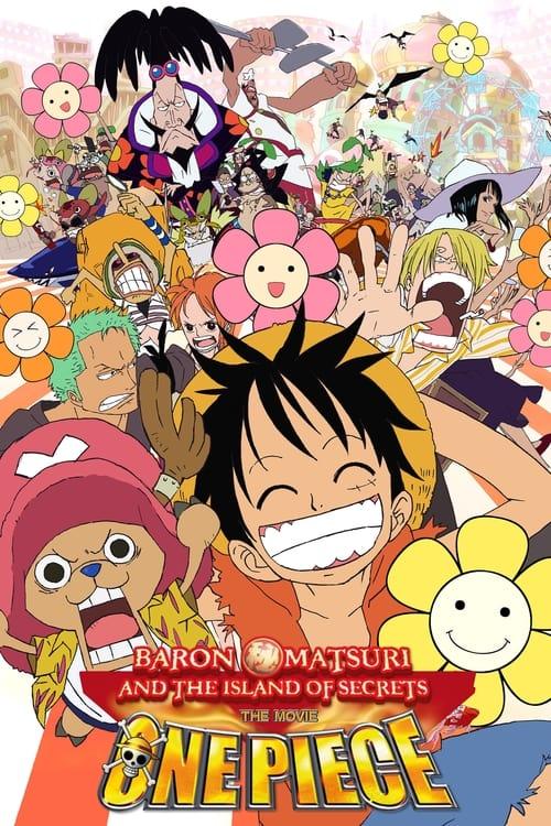 One Piece: Baron Omatsuri and the Secret Island 2005 official movie poster