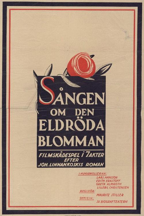 Song of the Scarlet Flower 1919 official movie poster