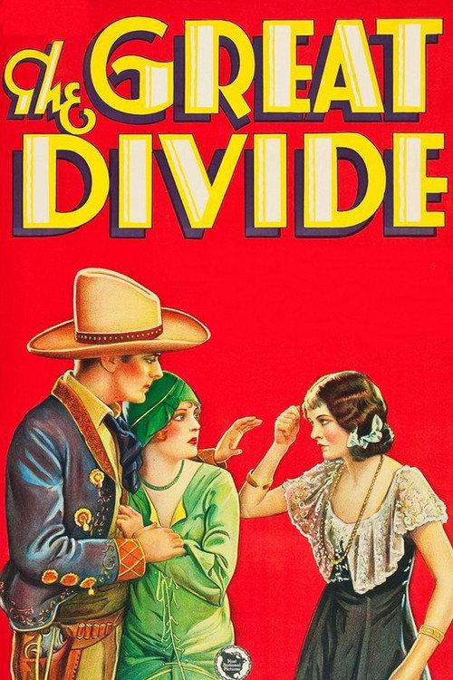 The Great Divide 1929 official movie poster
