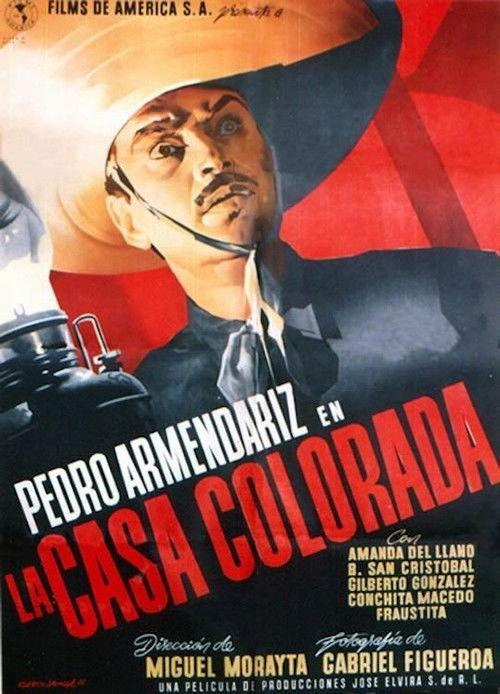 La casa colorada 1947 official movie poster