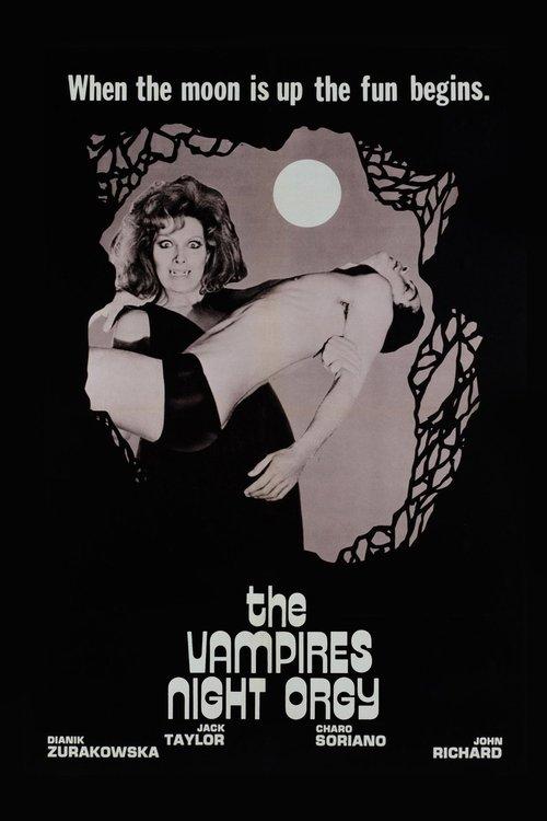 The Vampires' Night Orgy 1973 official movie poster