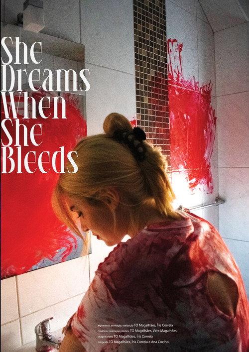 She Dreams When She Bleeds 2024 official movie poster