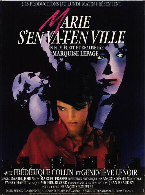 Marie in the City 1987 official movie poster