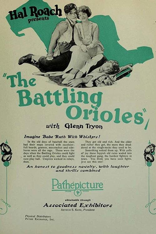 The Battling Orioles 1924 official movie poster