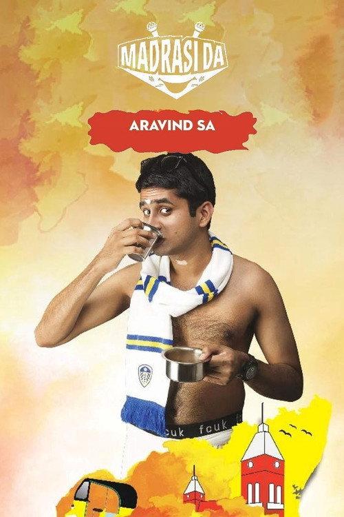 Aravind SA - Madrasi Da 2017 official movie poster