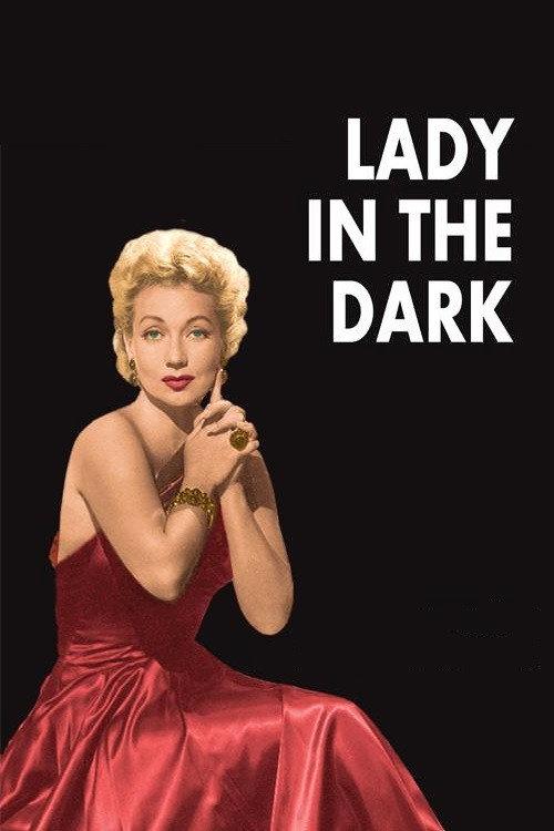 Lady in the Dark 1954 official movie poster