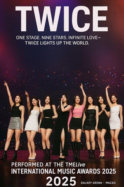TWICE: Live Performance at the TMElive International Music Awards 2025 official movie poster