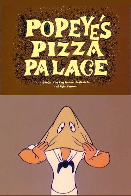 Popeye's Pizza Palace 1960 official movie poster