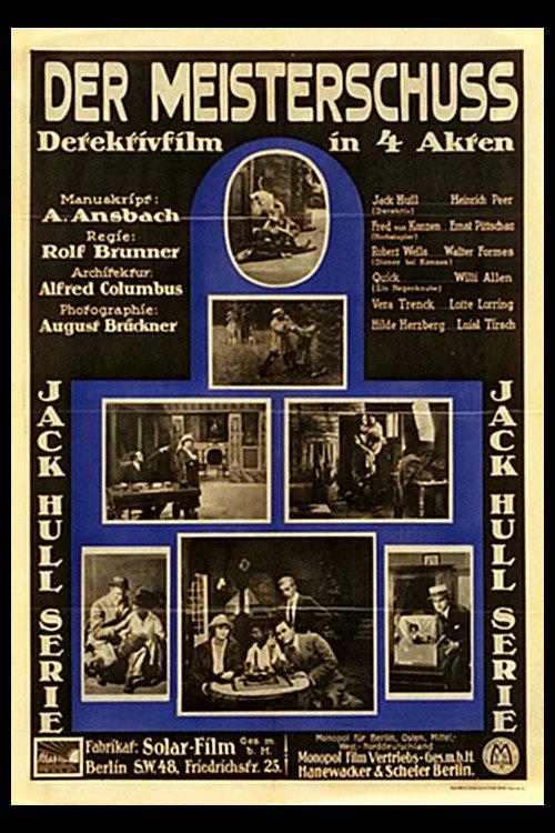 Der Meisterschuß 1920 official movie poster