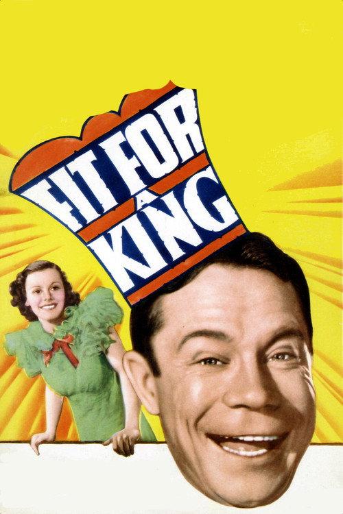 Fit for a King 1937 official movie poster