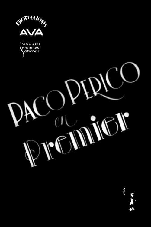Paco Perico in Premiere 1935 official movie poster