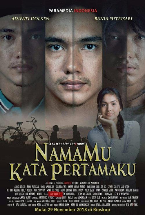 NamaMu Kata Pertamaku 2018 official movie poster