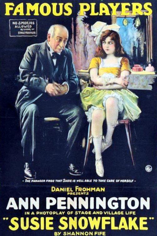 Susie Snowflake 1916 official movie poster