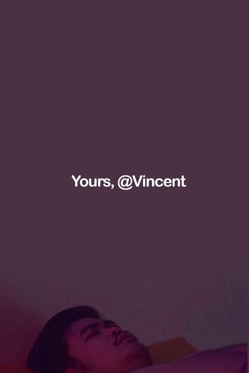 Yours, @Vincent 2018 official movie poster