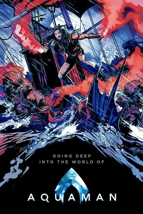 Going Deep Into the World of 'Aquaman' 2019 official movie poster